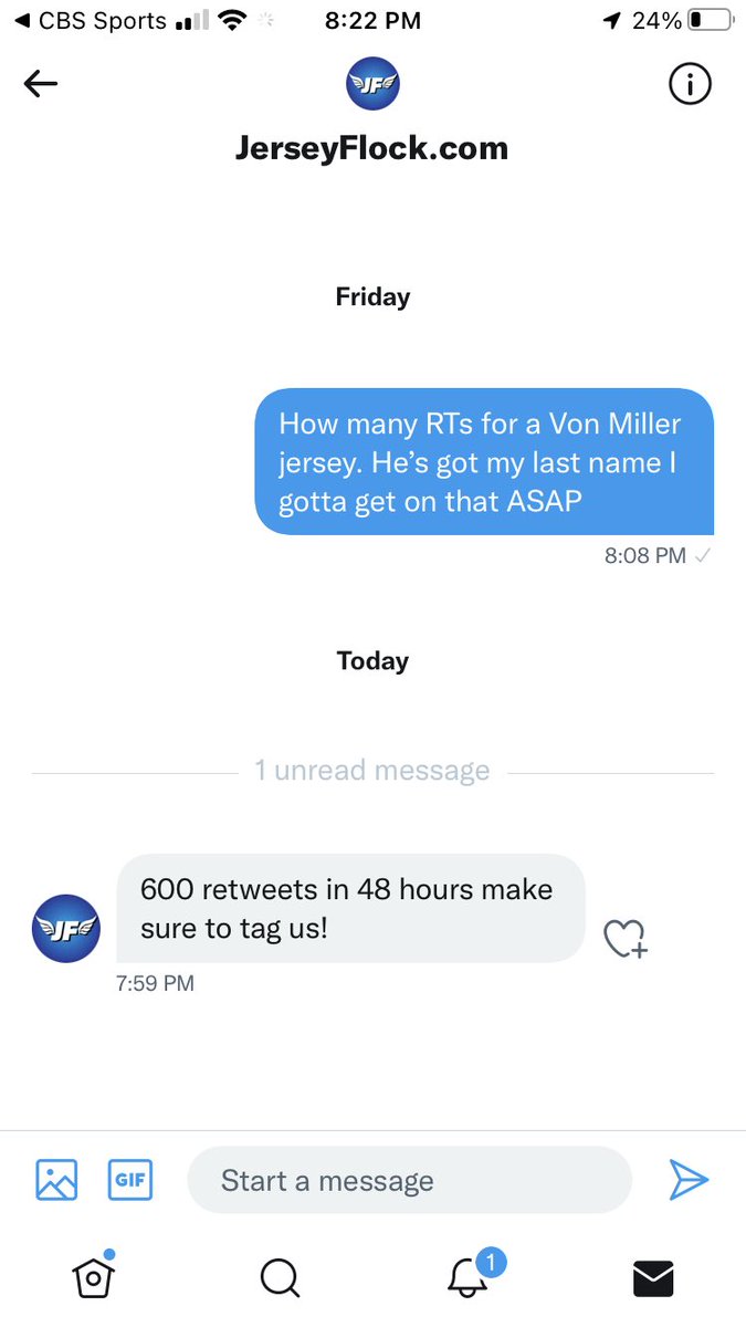 Got the chance to get a free Von Miller jersey! It’s my last name so it’d be really nice to have. Help me out ! <a href="/JerseyFlock/">ShopJerseyFlock.com</a>