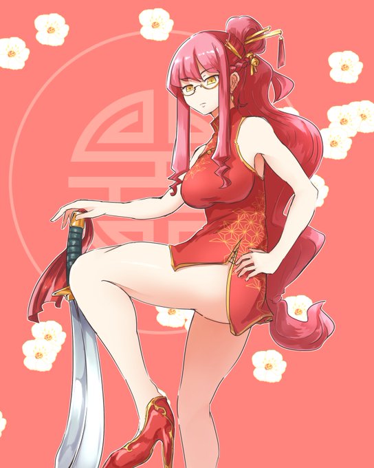 ミニスカチャイナのペト様なら前描いてた再掲 