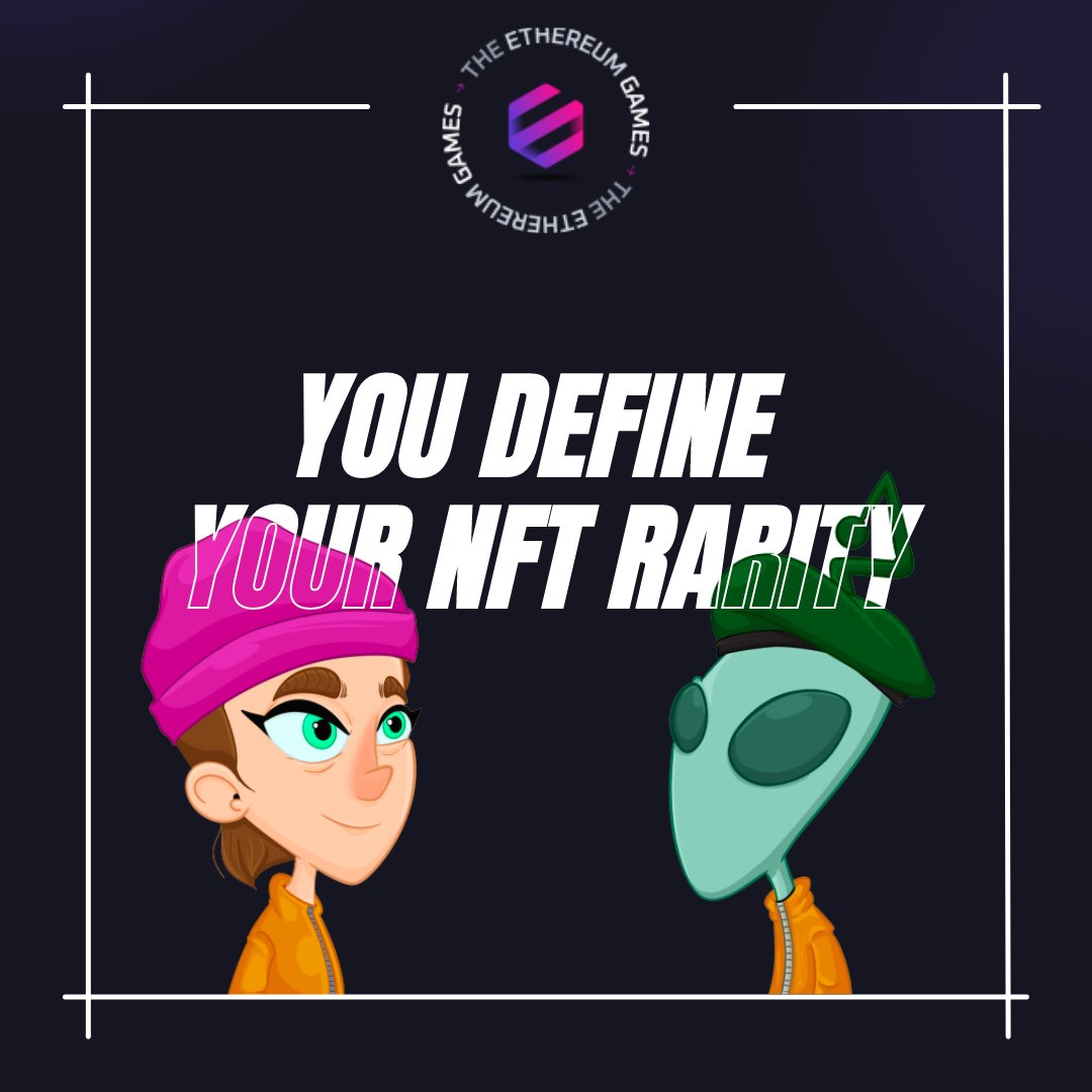 👎We don't like collections where a random script defines the rarity that the buyer will get, here YOU DEFINE it. 
👍Yes, when you win a challenge your character outfit will be updated and, therefore, your nft rarity.