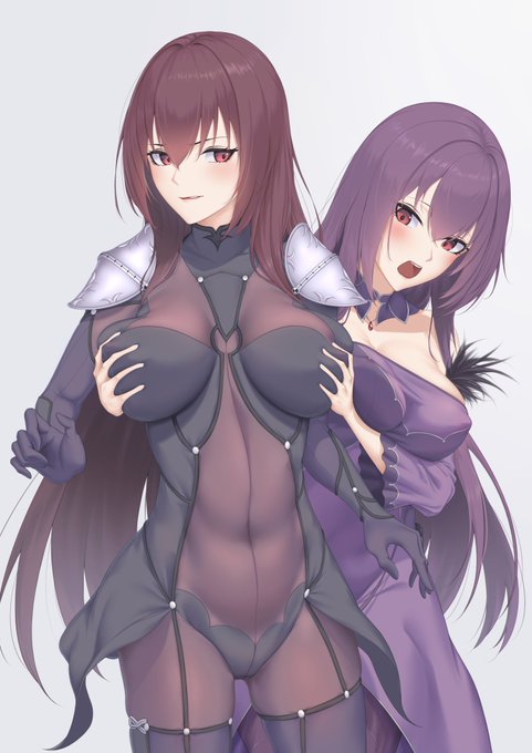 スカディ x スカサハ
これ、やらしいすぎ! 