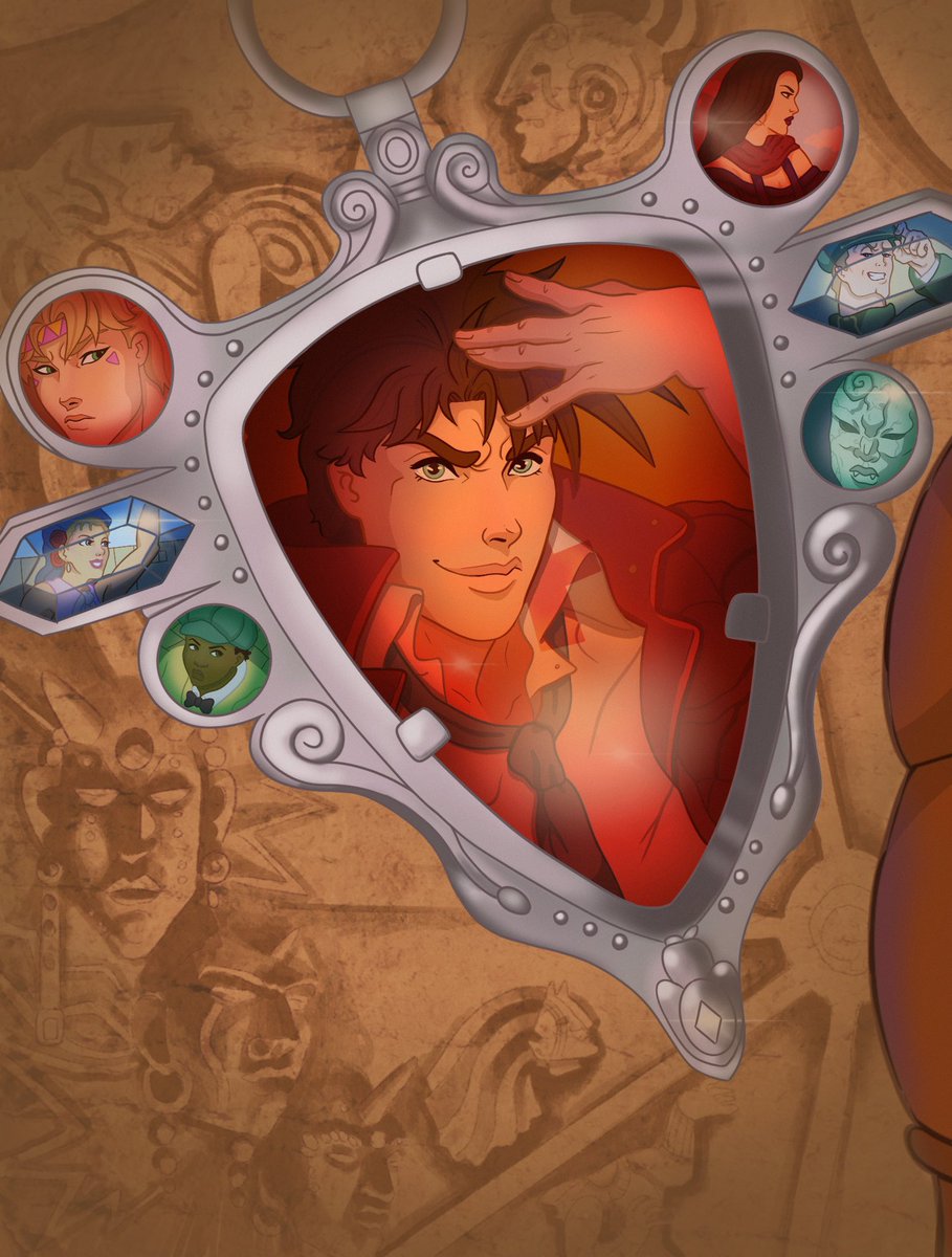 mievroart's tweet photo. battle tendency #jjba #JoJosBizarreAdventure https://t.co/iDXh4r14gC