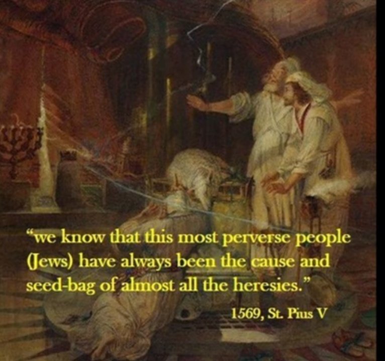 CarlBehrens3's tweet photo. The Juice
Is it hateful or are we here in this mess because we didn't listen to authority?
If they only talk about the freemasons they are part of the problem. You know who they are. Do you enjoy their frivolous musings? I don't.
#deicide #crucifyhim #noachide #communism https://t.co/cH5Vppg0GS
