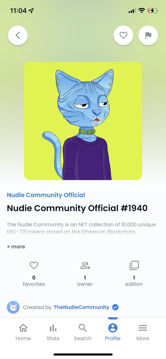 aint4smallminds's tweet photo. @nudiecommunity NUDIE SALE 🤑 We’ve had good times together Nudie #1940 🥲 but it’s time I share your magic with the rest of the #Web3 community… here she is 0.10 ETH , 3+ Rare properties… she’s just a whole MOOD 🤤💙 https://t.co/QOOs0PWNtA