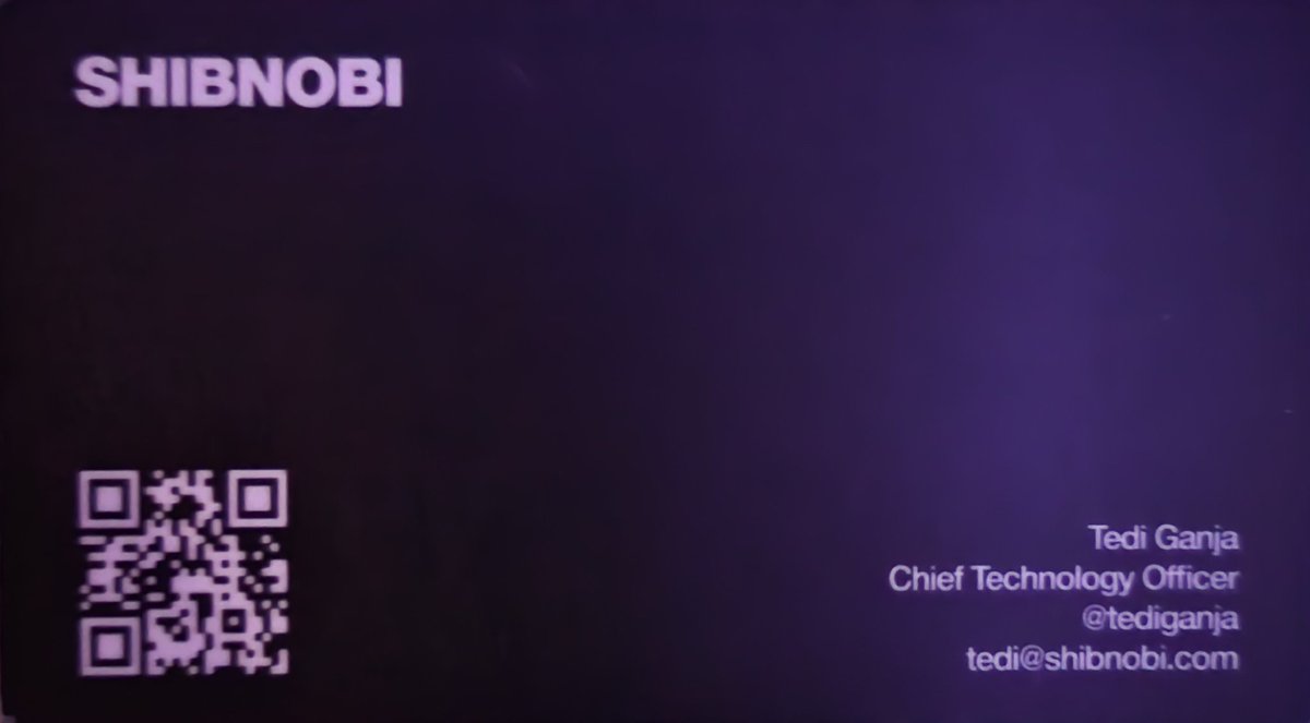 We just had one of the brightest minds in the business join the <a href="/Shib_nobi/">SHIBNOBI</a> team.  Give a warm shout out to Mr. <a href="/TediGanja/">Tedi Ganja</a> . 

Be on the lookout for another big announcement from Shibnobi coming soon.....

#SHIBNOBI_ECOSYSTEM #SHINJA #SHIBNOBI_DOJOSWAP