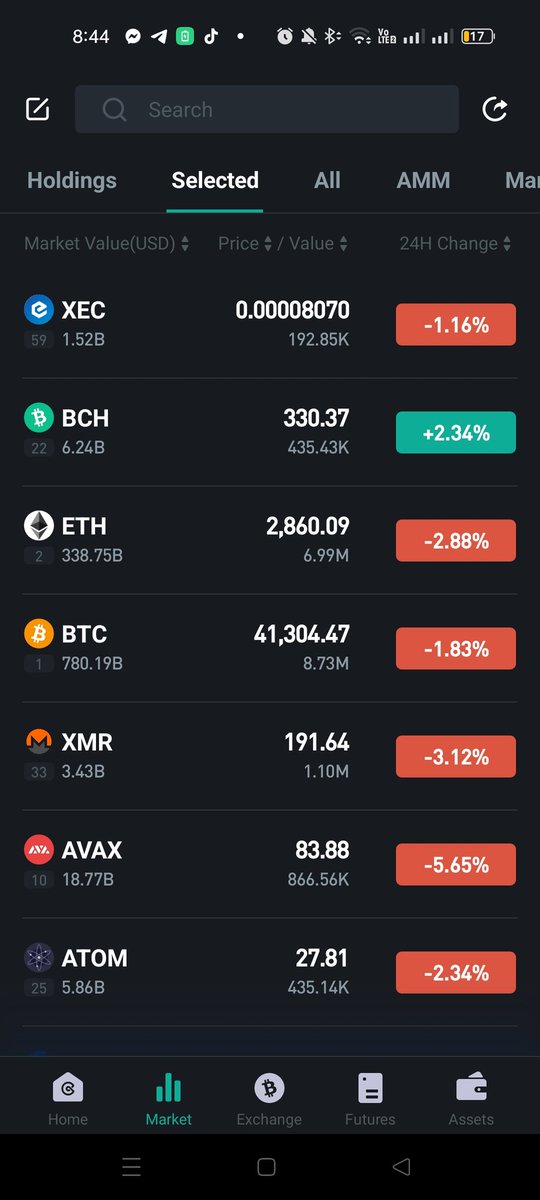 joemar_taganna's tweet photo. #BitcoinCash $BCH is the only green today among coins I track. Probably means nothing. 🤔😉 https://t.co/PbFv4UyAP4