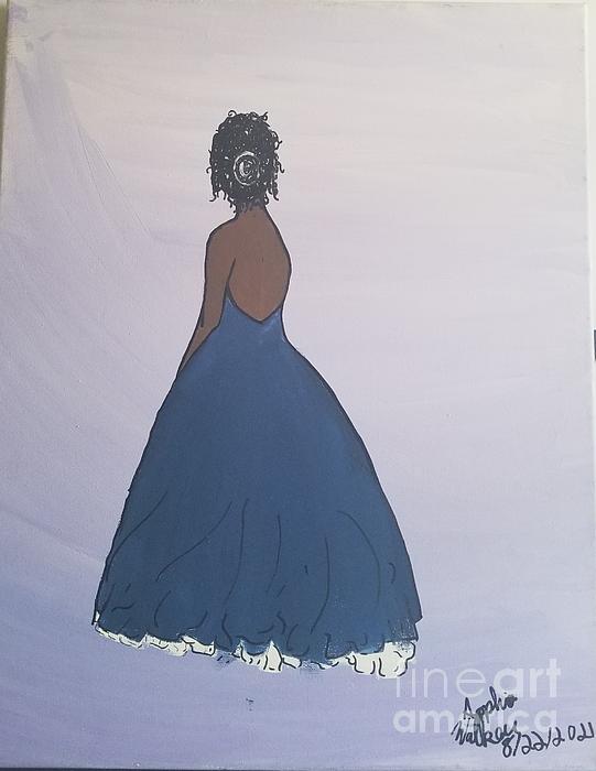 Mariposa290's tweet photo. New artwork for sale! - "The Girl in the Blue Dress" - https://t.co/LKqxxq5JxJ @fineartamerica https://t.co/coZyjEEEG4