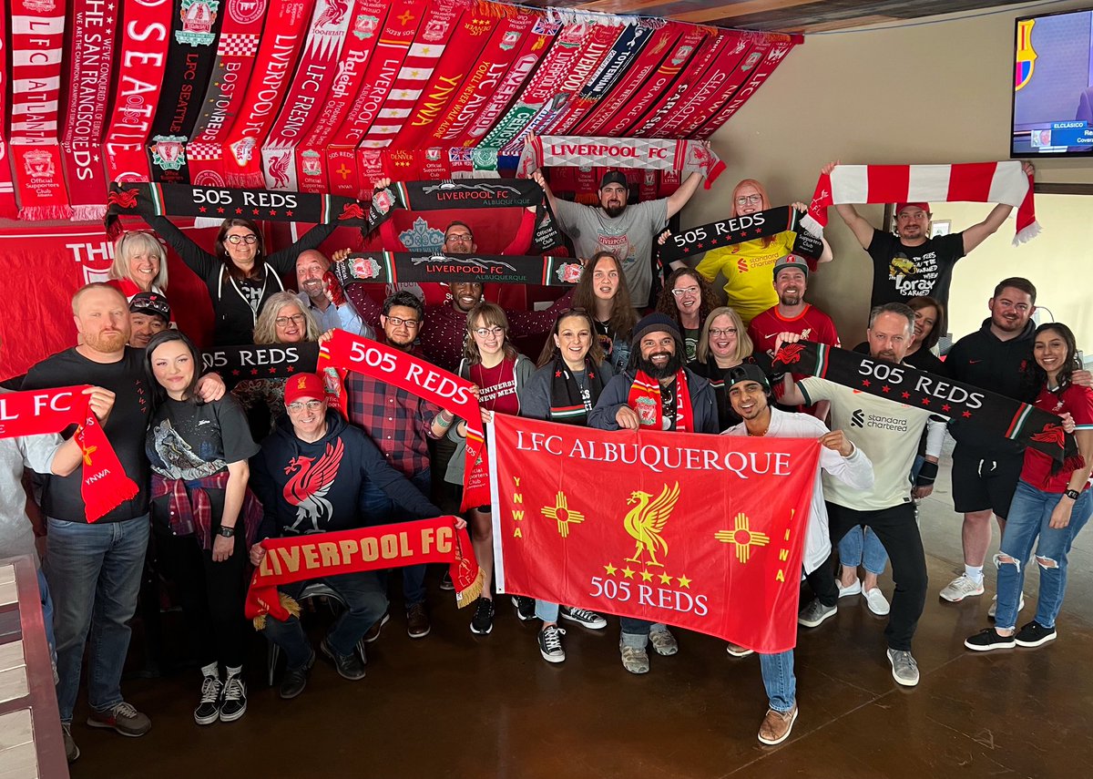 Job done today! And boy are we in for a serious month of April! Bring it on!! #YNWA #lfcabq #505reds