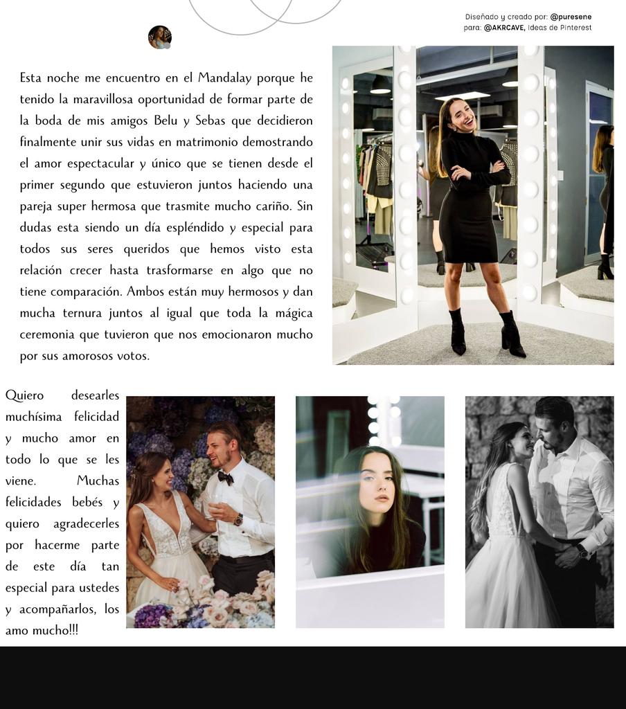 💒; Bitácora de una pulgita.

El amor de ellos es único y verlos uniendo sus vidas me llena de emoción. Estoy tan feliz de tener el placer de acompañarlos en este día tan especial para ustedes, los amo mucho bebés.🖤

#BySWedding