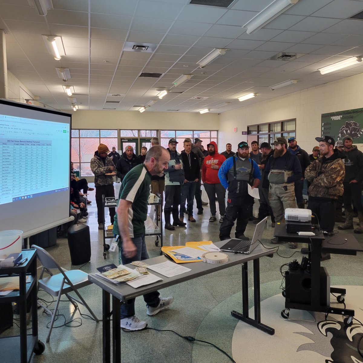 HespPrincipal's tweet photo. The Dan Homan Memorial fishing tournament was a huge success! Many thanks to the participants, volunteers &amp; business donations that allowed us to make a nice contribution to the Memorial and our local food bank. #HCSpantherpride https://t.co/zjcdwqyN7b