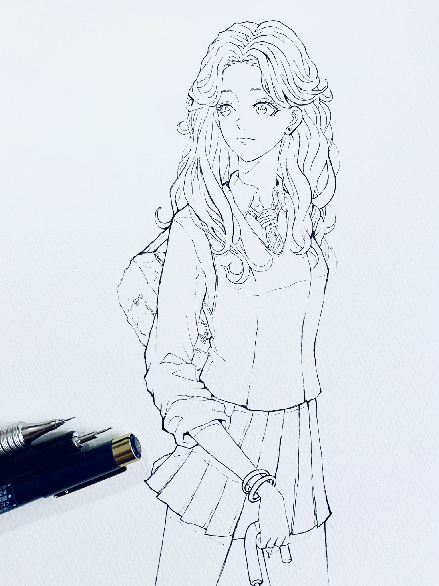 オリジナル イラスト ペン画 Www Vetrepro Fr