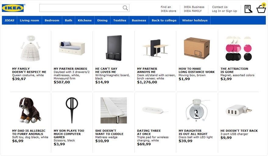 jesse_w7's tweet photo. Hilarious SEO hacking from Ikea https://t.co/5yrp6GTPpS