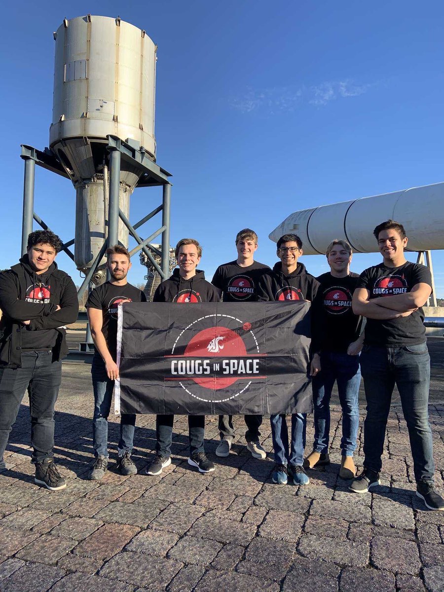 cougsinspace's tweet photo. We’d like to thank @blueorigin again for this amazing opportunity that was given to our Propulsion team. We continue to make progress towards CougSat-II and can’t wait for more learning experiences like these! https://t.co/SBPhRGZt9N