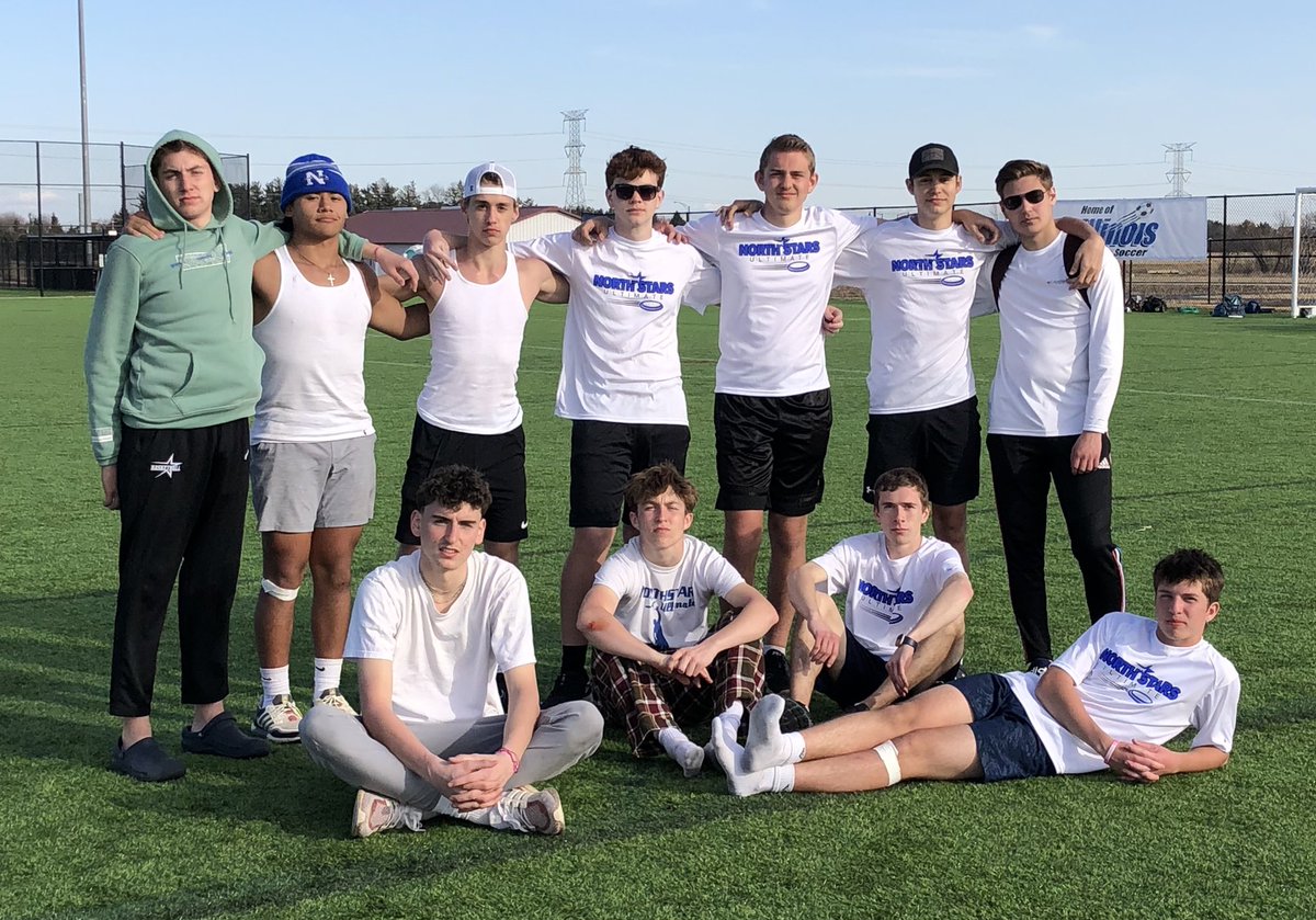 SCNUltimate's tweet photo. These boys got it done today! First tournament in two years. Won 3 of 5 games. Our season is looking very bright! It’s not too late to join the fun!! @bluefangroup @SCNBoosters @STCNSports @StCharlesNorth https://t.co/6foMnbO31D