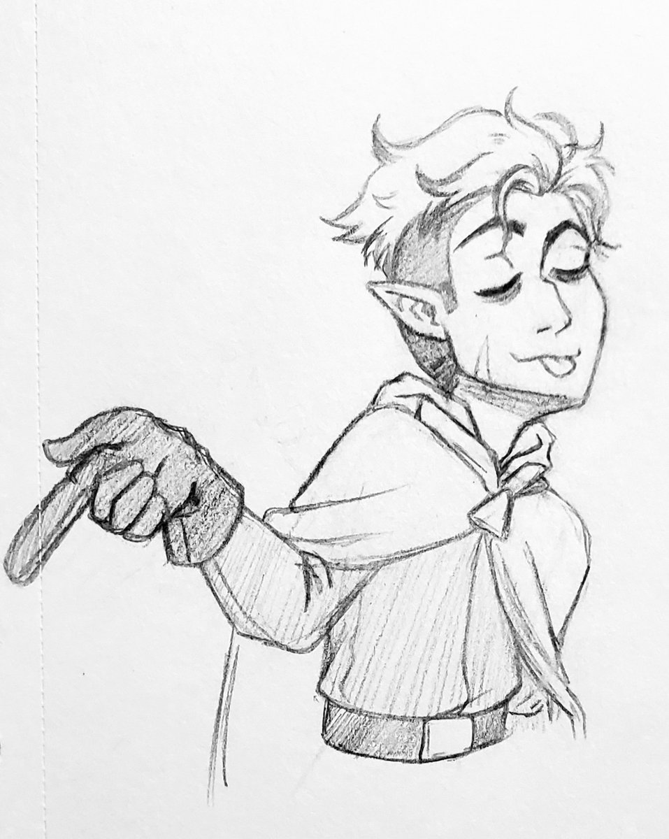 ASmilingKat's tweet photo. Redrawing some Hunter screen shots while my brain rots waiting for the new Owl House episodes to be put on Disney plus 
#TheOwlHouse https://t.co/JRbK5gqRsy