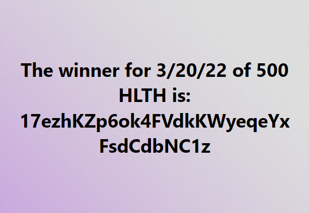 HealthCoinPlus's tweet photo. https://t.co/Scx0P6MF2O