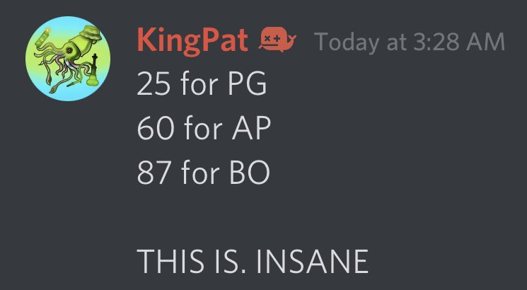 kingpat_eth's tweet photo. @WastedWhales is going to be the next big thing.
You do not sleep on Wasted Whales.

This picture shows the amount of NFTs still listed in THE 3 COLLECTIONS COMBINED.

172 NFTs LEFT IN THE 3 Collections.
Do not be late, just a friendly advice.
#bluechip https://t.co/8rOMeufPSV