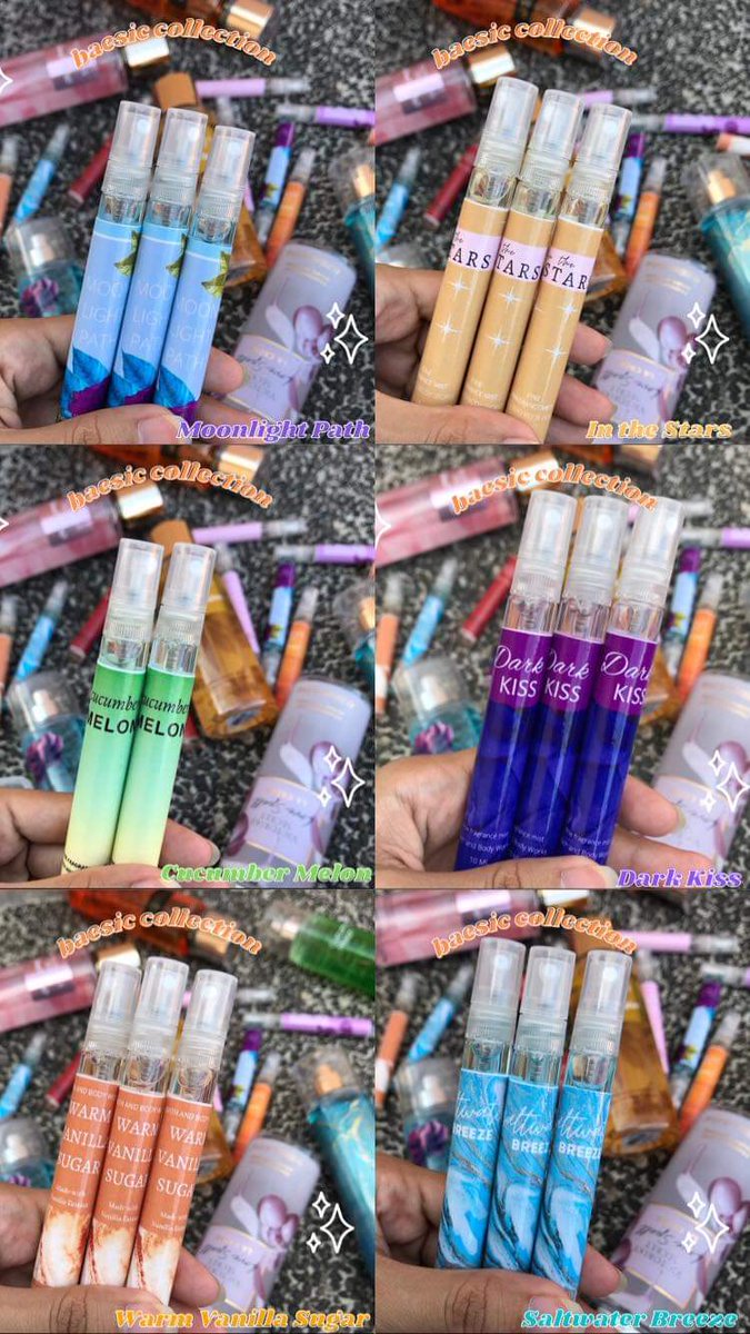 aesthetichonce's tweet photo. @youarehome @eversincemanila not related but im selling vs/bbw decant mist (10ml) pls support my small business 🥺❤️ tysm!! https://t.co/3Ji9MN0ldl