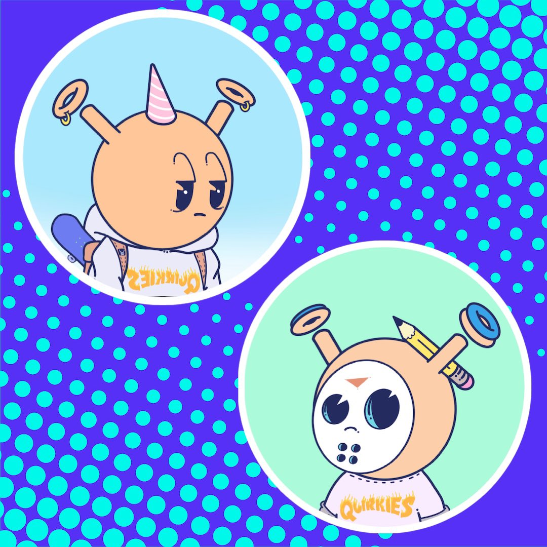 BrokenJarhead's tweet image. Got these 2 guys back!

And welcomed @PloverSnow to the #PinkVision team!

#Quirkies