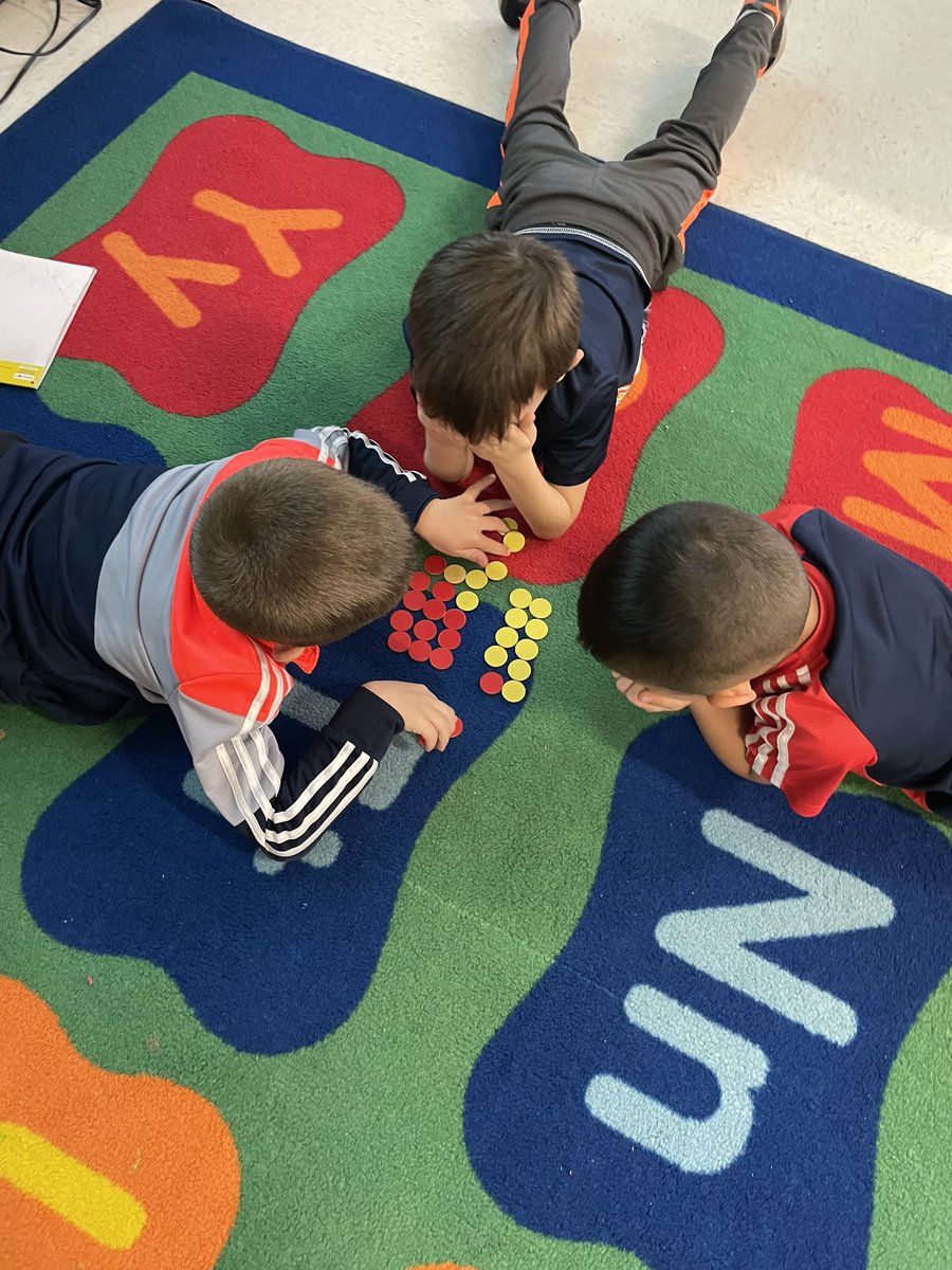 Looking for patterns in math #envisions #afocusedfuture #kindergarten