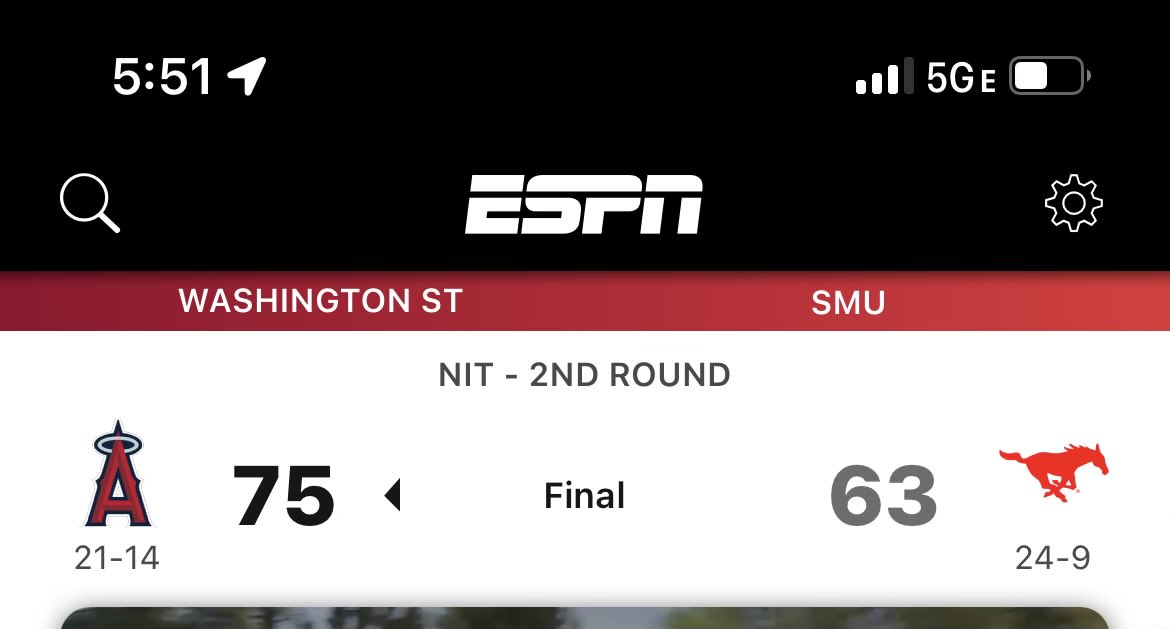 EricCulton's tweet image. Wow ⁦@MikeTrout⁩ went OFFFFF on ⁦@SMU⁩ today 😂😂😂. He’s leading the NIT in HR’s for the Washington State…. ⁦@Angels⁩???