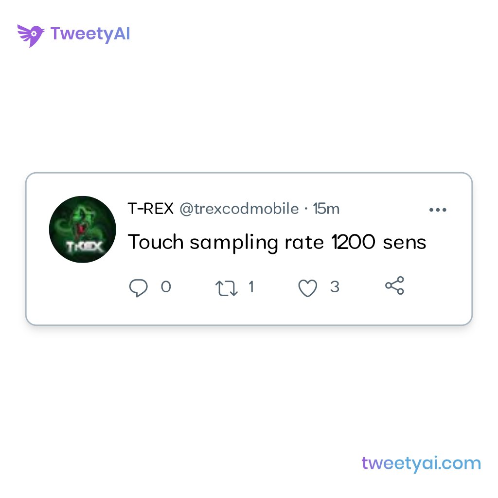 trexcodmobile's tweet photo. ๐คฃ
Tweet generated by #tweetyai https://t.co/xacr82XmnC