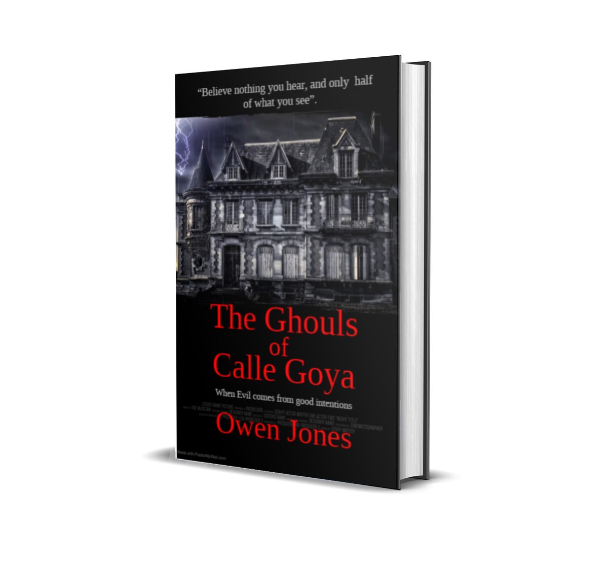 What can Frank do when his wife, Joy, is convinced that ghouls are plaguing her? This #spooky tale will #scare you! 'THE GHOULS OF CALLE GOYA' by Owen Jones. Set in Fuengirola, Malaga, Andalusia, Spain. https://t.co/1gs55Sxhpm https://t.co/gC4X148eTx