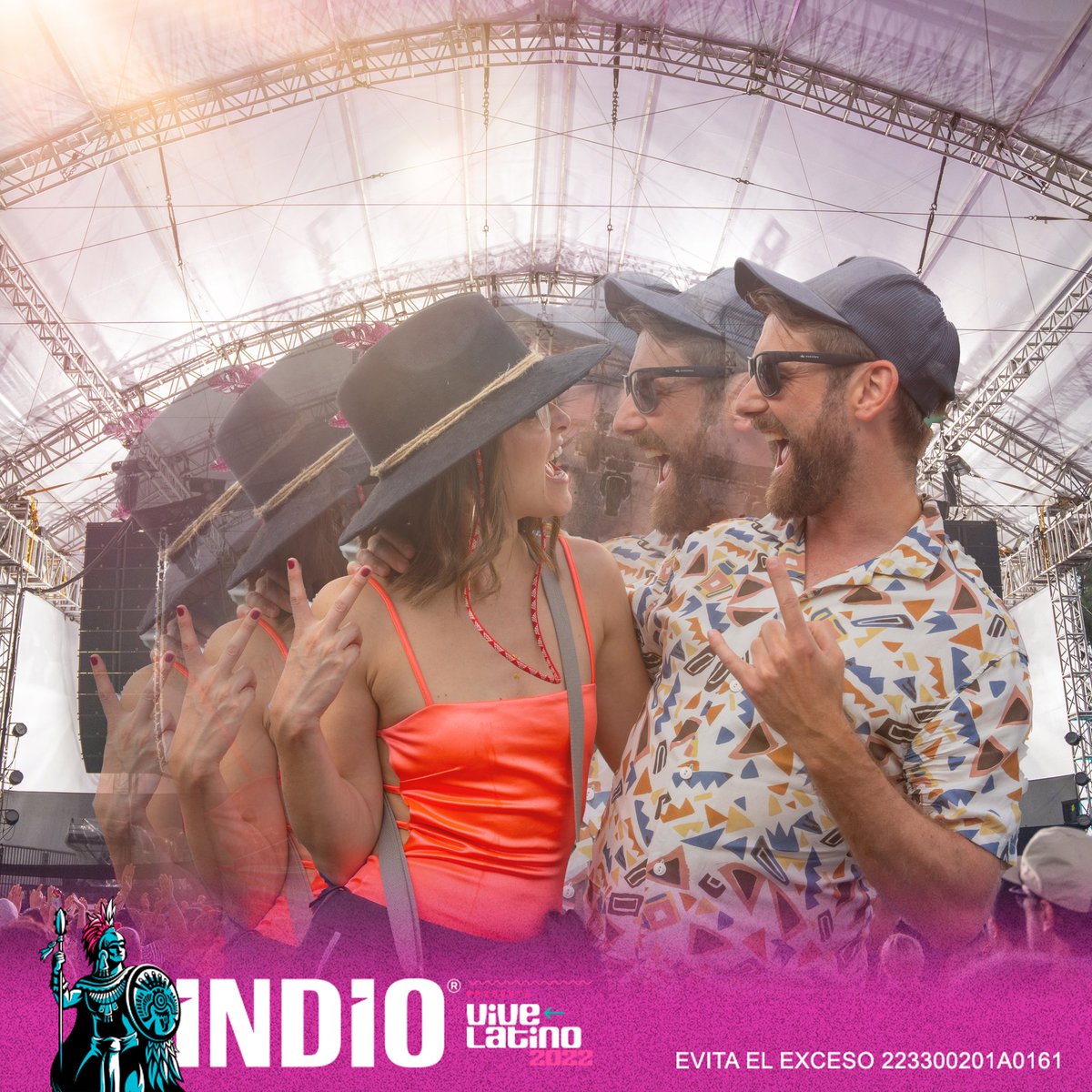 cervezaindio's tweet photo. Un festival #INCONTENIBLE, las mejores bandas, bailecito, ritmo y sabooor en el #VLINDIO22. ¿Qué tal te la estás pasando? https://t.co/kT3dQTJAhP