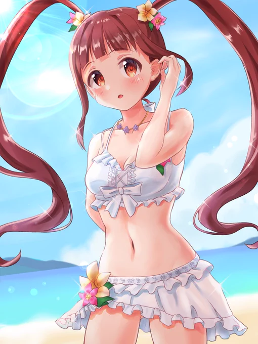 #みなさん去年の今頃はどんな絵描いてましたか
水着描いてましたね…
今ならもっと上手く描ける自信ある 