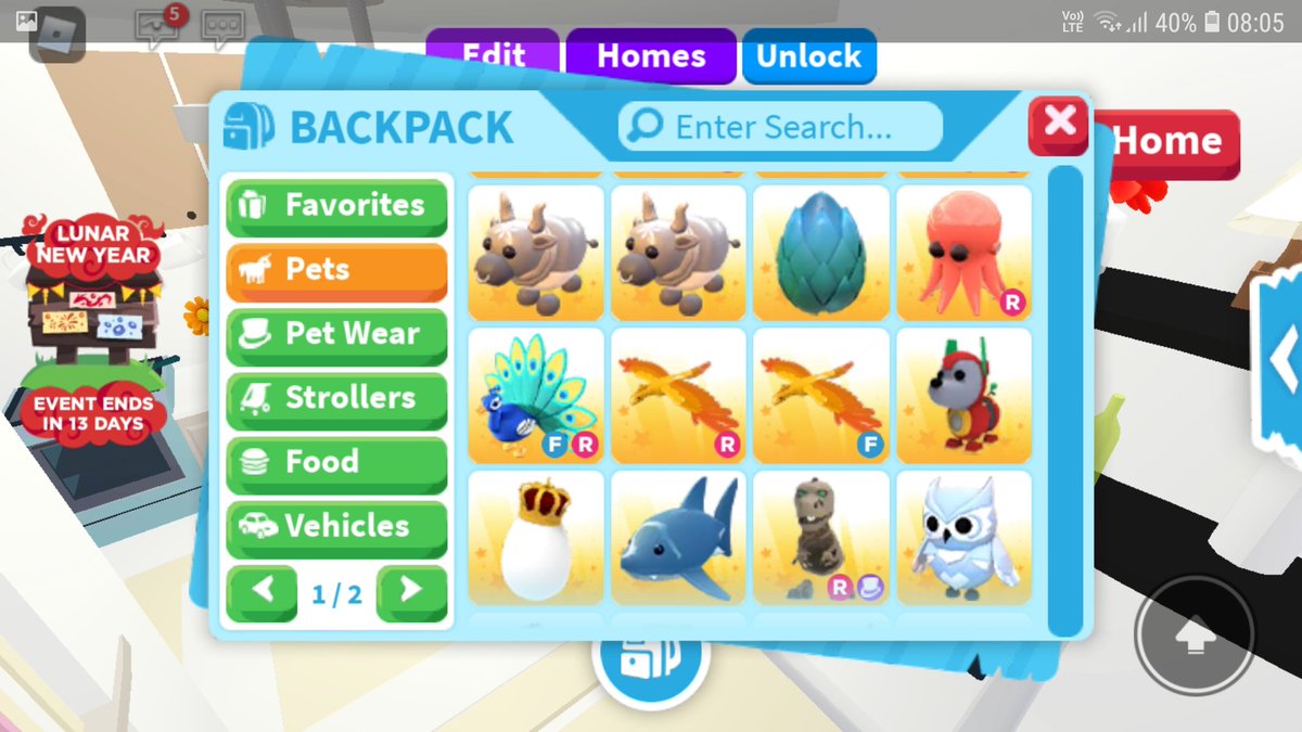 BunnixBlueberry's tweet photo. @OpheliaJosie @Bethink_RBX @PlayAdoptMe Thats amazing! Can't wait to see more! :) btw your crow is amazing can I offer it? If yes , here is my offer! https://t.co/auNzYlmGug