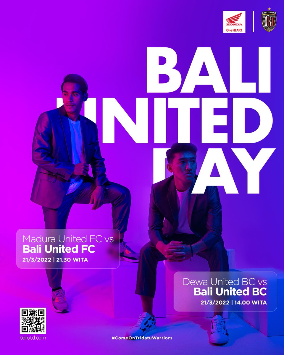 BaliUtd's tweet image. 𝐂𝐎𝐌𝐄 𝐎𝐍 𝐓𝐑𝐈𝐃𝐀𝐓𝐔 𝐖𝐀𝐑𝐑𝐈𝐎𝐑𝐒‼️

Datang! Bertarung! Menang!
Fokus dan selesaikan dengan poin tiga.

#BaliUnitedDay #WeAreBaliUnited