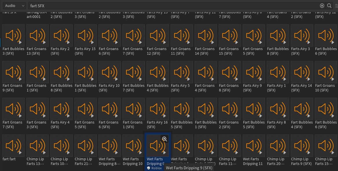 Lil Jimmy on X: The new Roblox AUDIO update has an upside, the plethora of  fart sounds we get with it  / X