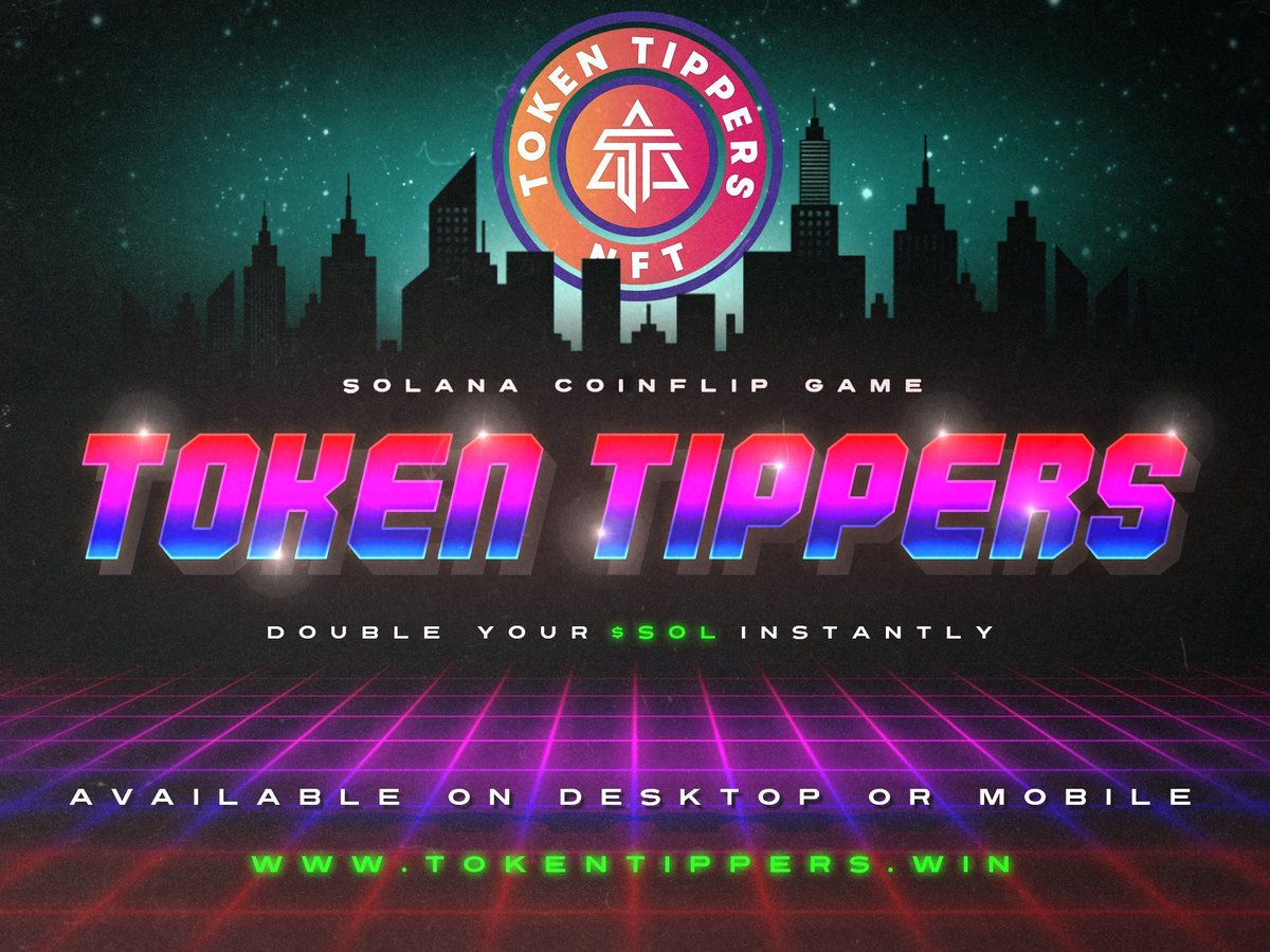 Token Tippers | PLAY NOW | $1.25M+ TIPPED tweet media