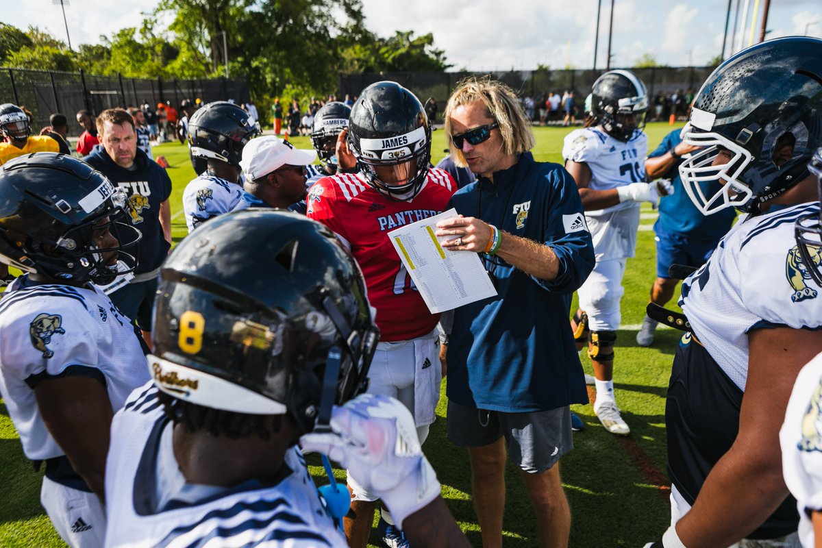 FIUFootball's tweet photo. Views 👀 from Day 6⃣ 🏈🌴
Join us for Day 7⃣ Tomorrow at 9 am 🕒

#PawsUp🐾 | #PantherPride https://t.co/AJbywCXnmh