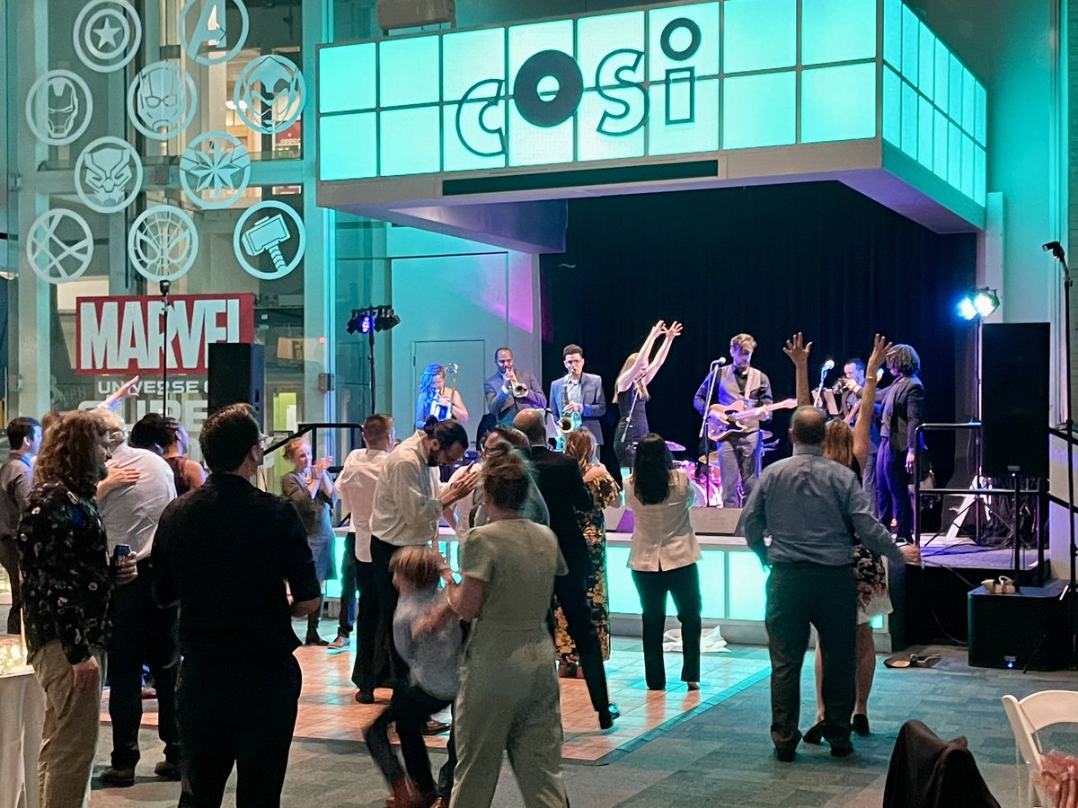 Fantastic night at <a href="/COSI/">COSI</a> with <a href="/bluewaterkings/">Bluewater Kings Band</a> last night!