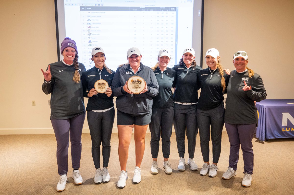 GCU Women's Golf tweet media