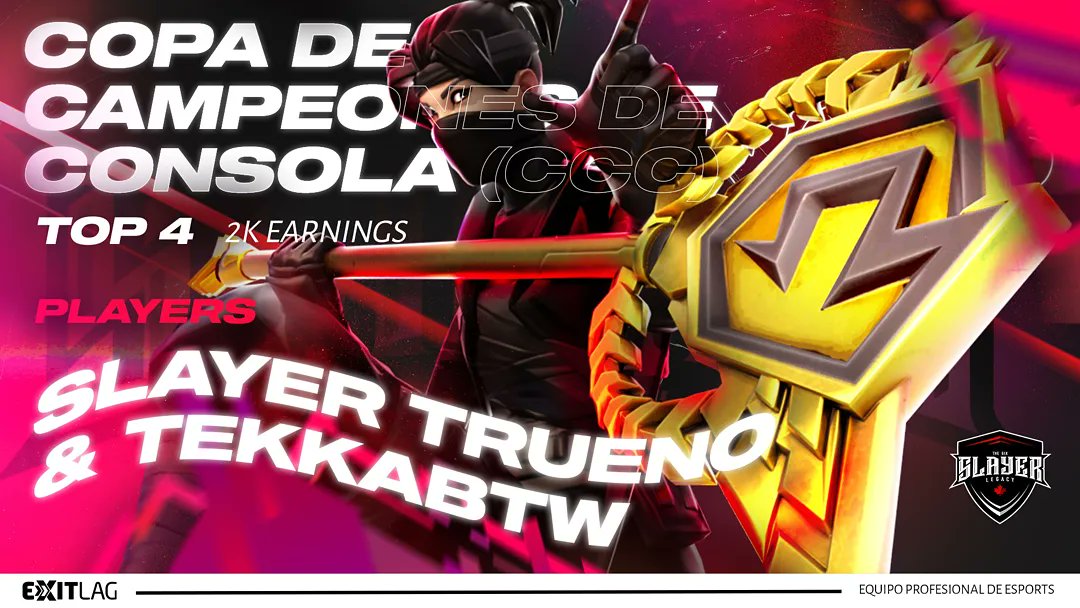 jkingodd's tweet photo. Campeones de Consola $2000usd
@truenofiez - @tekkabtw Top 4 Finals
#goslayers #slayersontop #slayersrc #slayersfx https://t.co/tiFhucHPO2