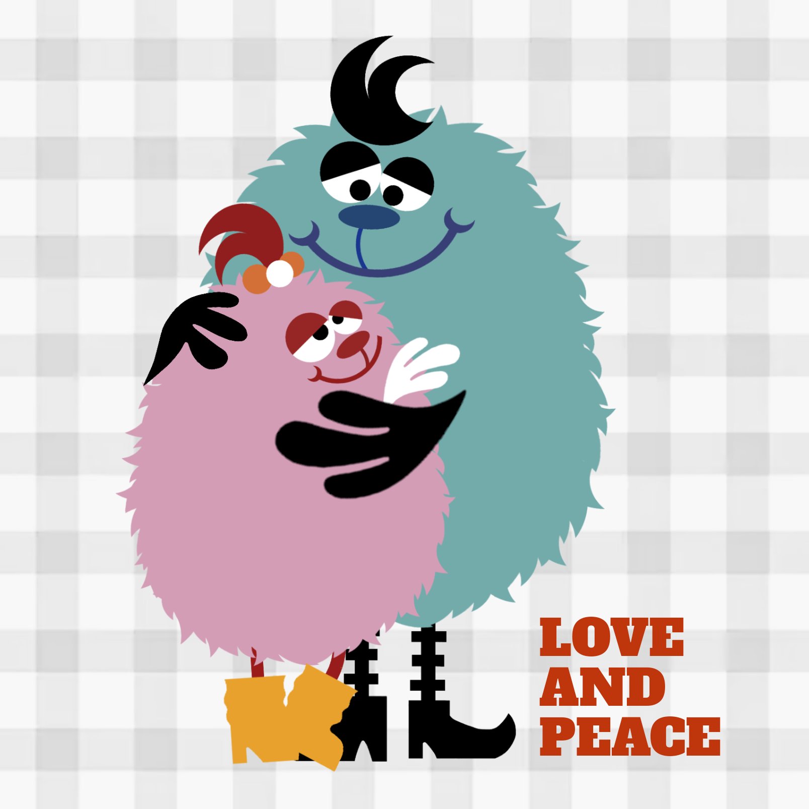 ルッタ Arthugyou かわいいモンスター みんなで楽しむtwitter展覧会 トレンドrt宣伝部 カラフル イラスト Loveandpeace Nowar T Co Xqb2z6li7u Twitter