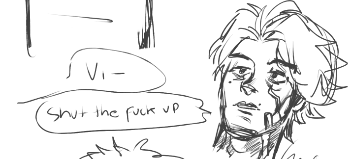 iustusvk's tweet photo. idek litte funny gay man (viktor) being annoyed by big himbo muscles energy man (jayce) https://t.co/TA9XQHoGan