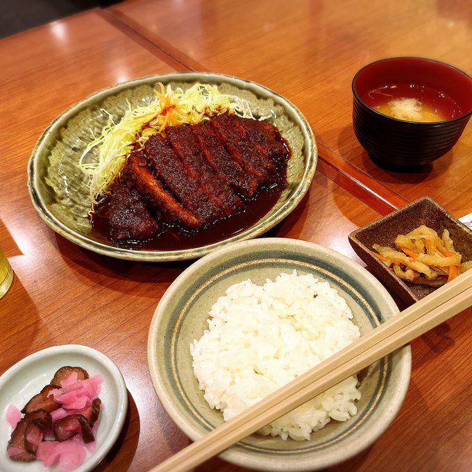 味噌カツのtwitterイラスト検索結果 古い順