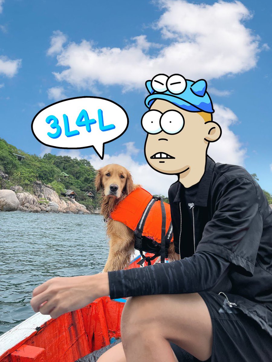 ☀️ 3L4L ☀️
at Koh Tao Thailand 🌴
@3landersNFT 
#WheresMy3Lander