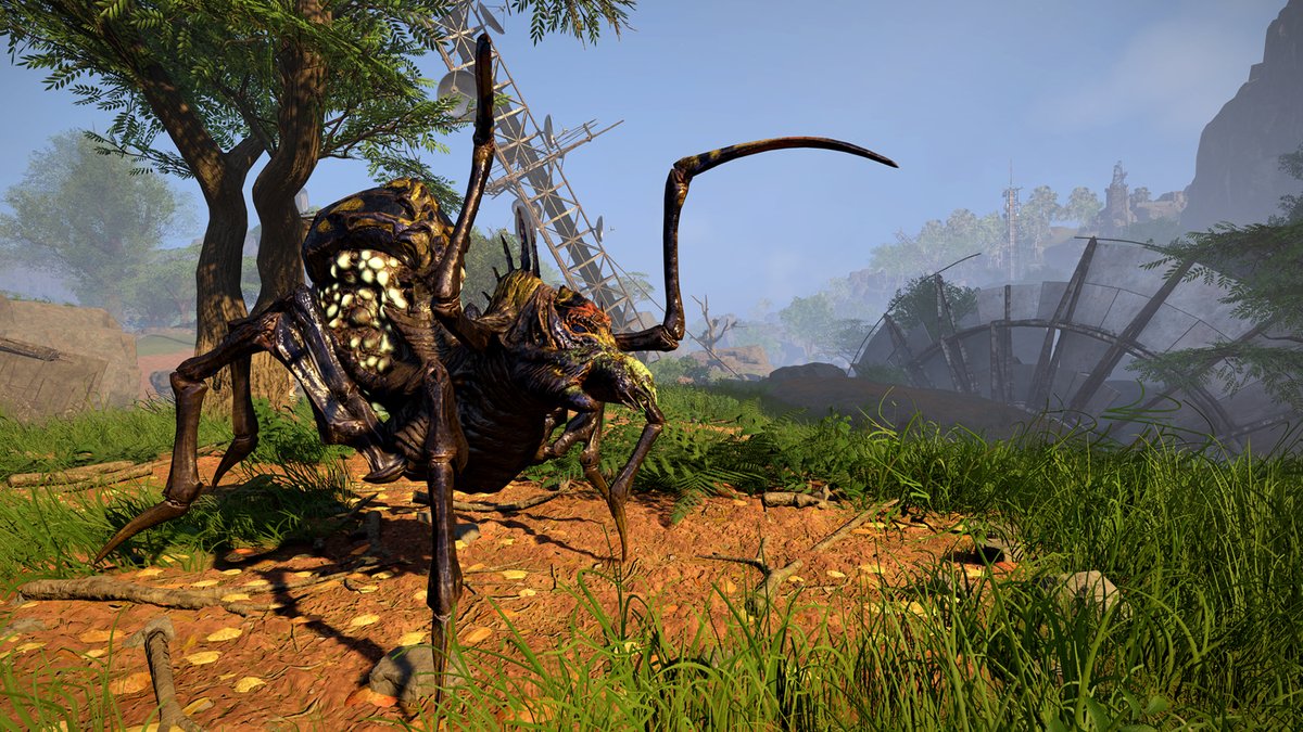 ELEX-FACT: You have to be fast when you meet this monster. Otherwise you  can end up as a snack. #ELEX #Elexfact #GameDev