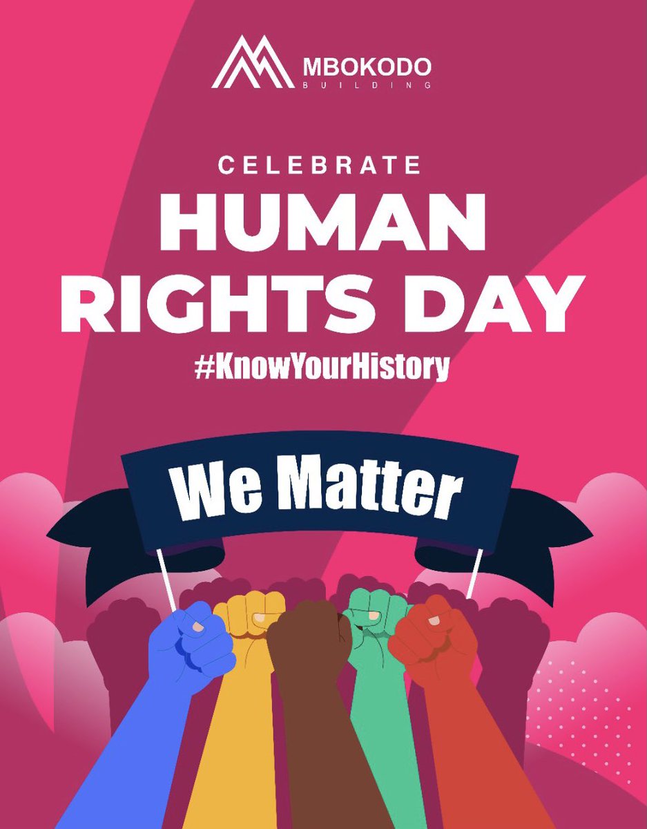 “To deny people their human rights is to challenge their very humanity”~Nelson Mandela #happyhumanrightsday #humanrightsday2022🇿🇦 #mbokodobuilding