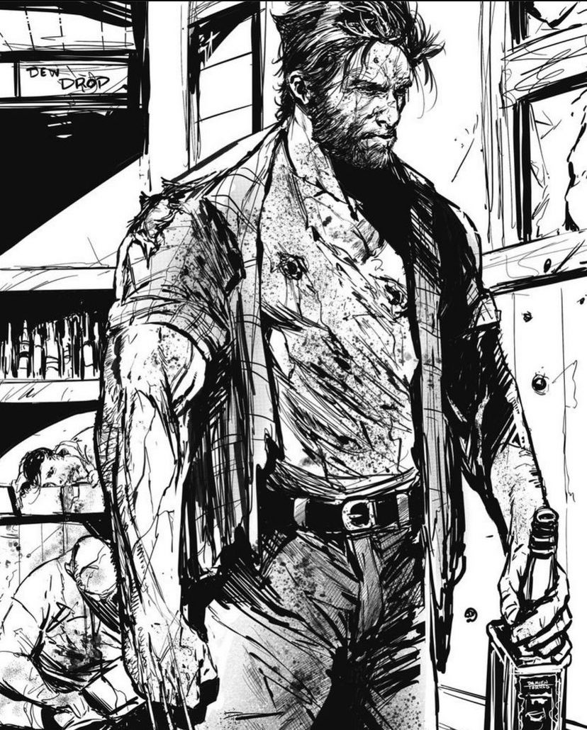 WolverSteve's tweet photo. DamianTorresArt
 
#Wolverine #RoughWeekend?

Monday again huh…

#MarvelMonday 🥃 @FireballWhisky https://t.co/pQ7xBXNYjV