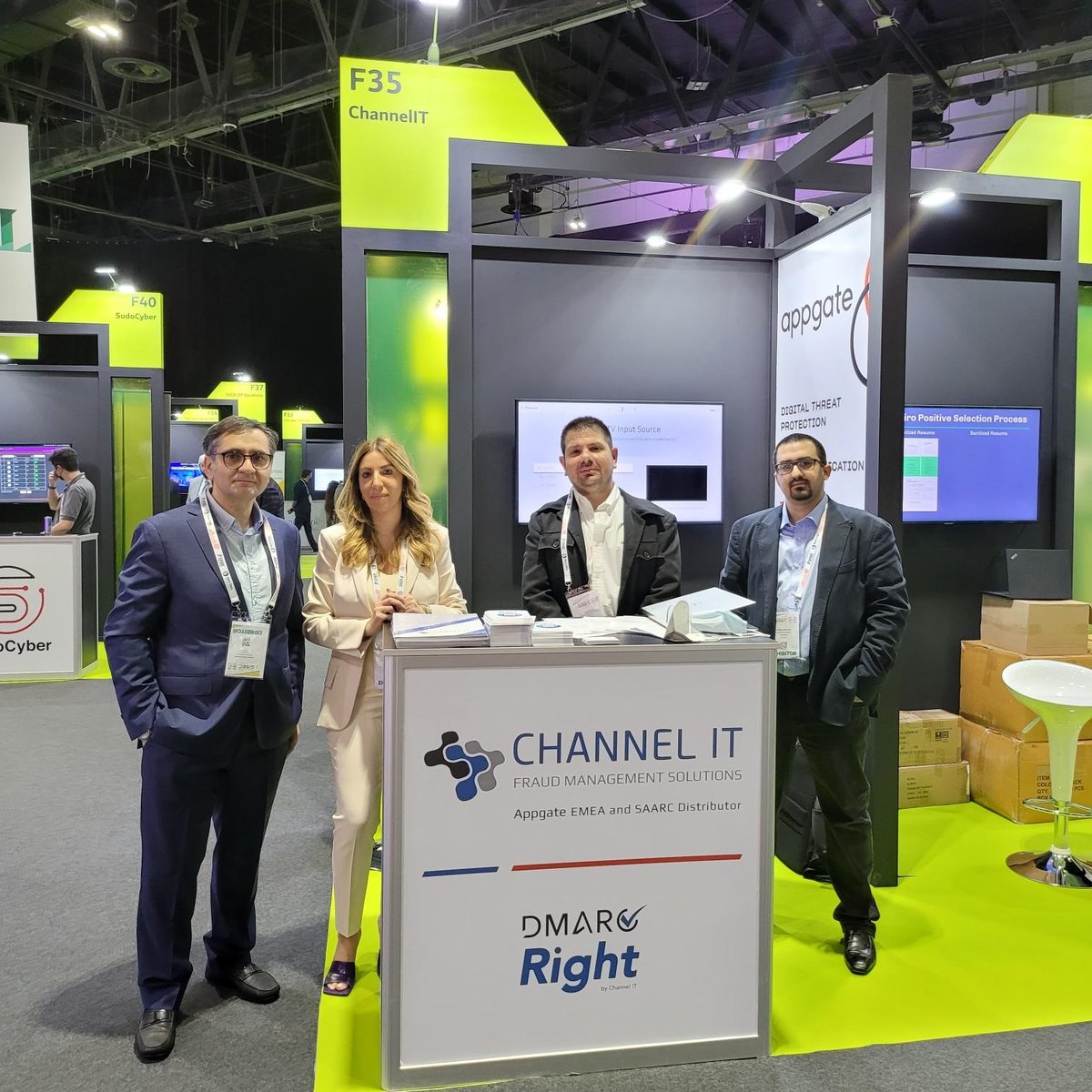 <a href="/dmarcright/">DMARC Right - A Channel IT brand</a>, the comprehensive #DMARC solution powered by <a href="/ChannelITGlobal/">Channel IT Ltd.</a>, has now officially launched in <a href="/GISECGlobal/">GISEC GLOBAL</a>! Are you attending the event? Visit our stand F 35 for more information!
