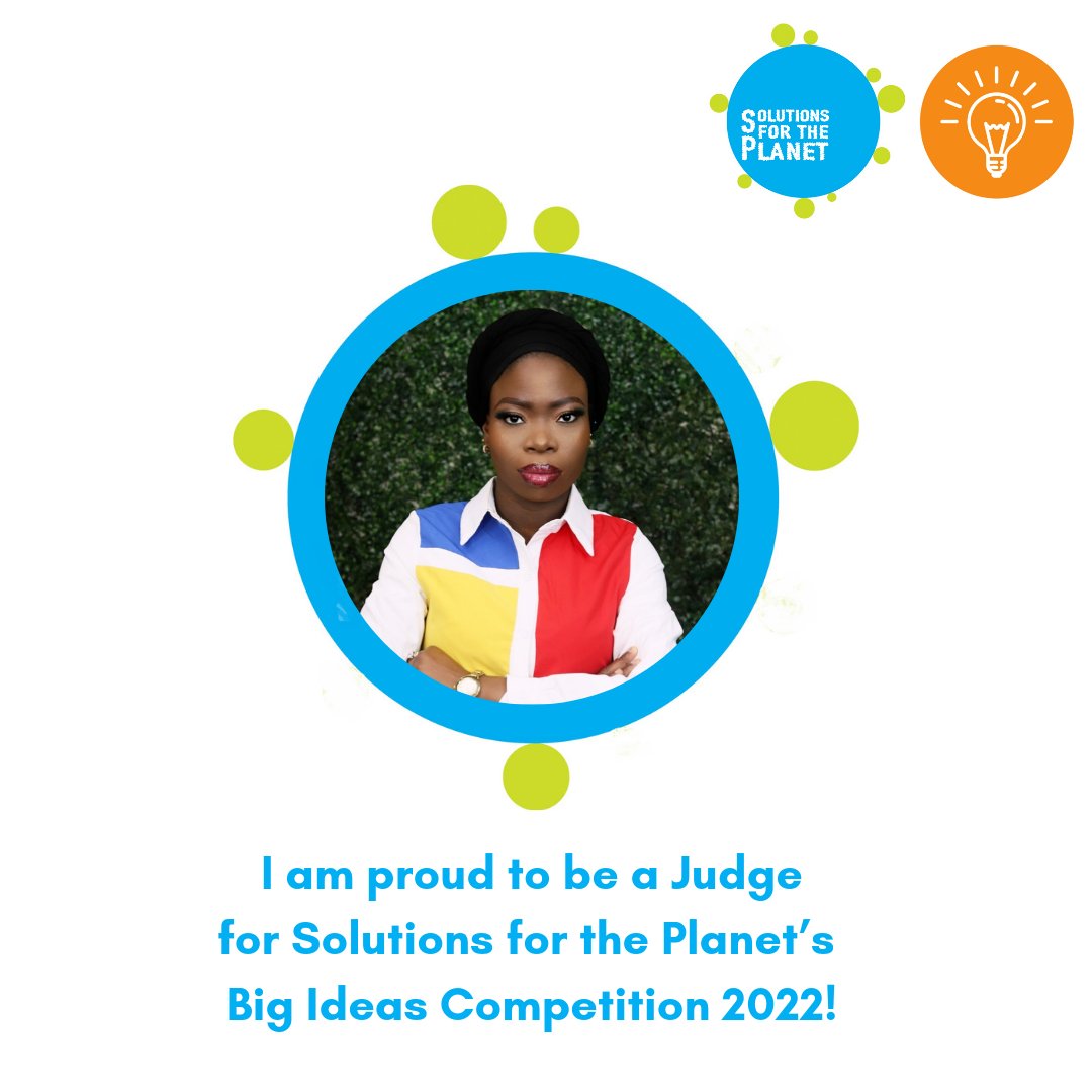 Jaycee_mutiat's tweet photo. I'm proud to be 1 of d judges for "Solutions for the Planets Big Ideas Competition 2022!" where young people between the ages 11-14yrs will present their big ideas on the problem they want to solve and the solutions to solving it. Looking forward to an amazing experience. #S4tp https://t.co/DMuKQNbyfW
