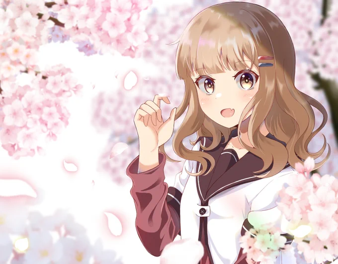 桜の季節だ!#ゆるゆり活動日記#大室家アルバム 