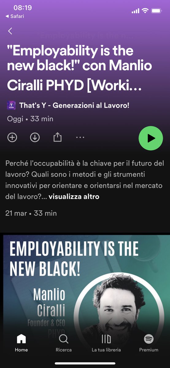 manlio_ciralli's tweet image. La competitivitá individuale che si traduce in rilevanza perpetua, incisività e quindi occupabilità. L’inclusione e la sostenibilità non possono che transitare da percorsi di orientamento, ri-orientamento e formazione pressochè continui. #phyd spreaker.com/user/12480939/…