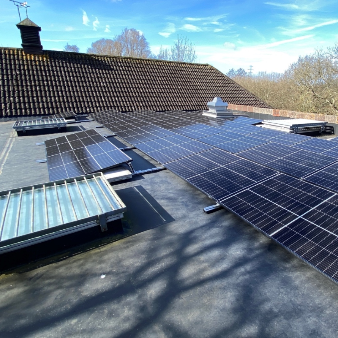 Great to see solar panels now installed on our church centre <a href="/standrewskinson/">St Andrew's, Kinson</a>. Continuing to enhance our eco credentials and reduce our carbon footprint. #solar #ecoparish #careforcreation