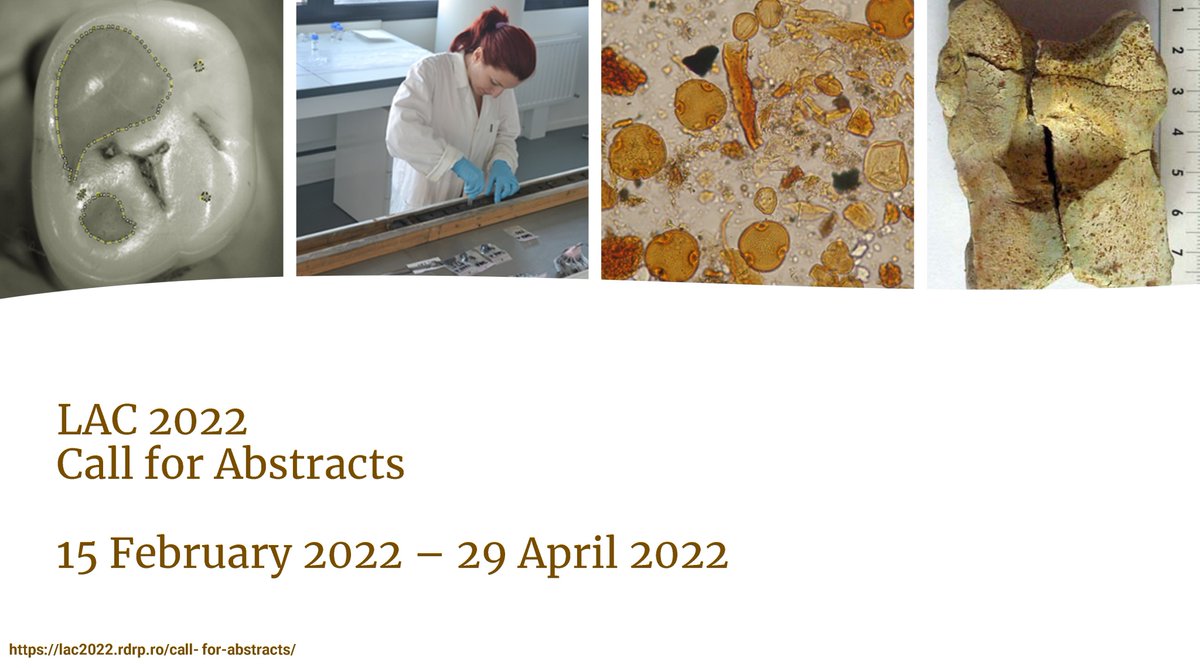 2022Landscape's tweet photo. Spotlight on 

SESSION 15. BIOARCHAEOLOGY EXPLORING THE INTERRELATIONSHIP OF HUMAN AND NATURAL SYSTEMS

KEYWORDS: archaeozoology, archaeobotany, paleoanthropology

https://t.co/yFjX6XDCCo
https://t.co/VNj6jnbARl
https://t.co/EtJic8jqq4 https://t.co/RWbjNgl0vm