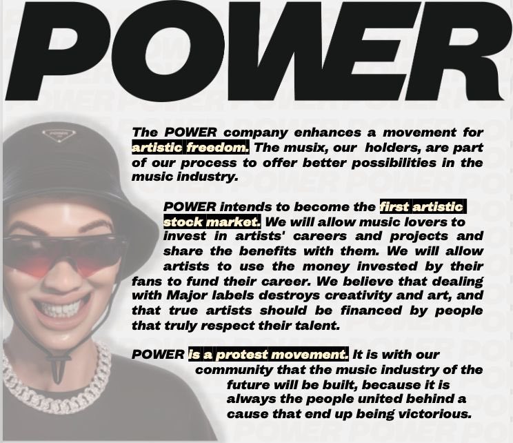NFT_ProjectHunt's tweet photo. @SwaeP23 You have the vibe 🔥! Come and take a look at @power_i0 - a project aimed at changing the music industry and empowering artist and their creativity⚡️

Take a look and maybe join the discord for a chat and have a look what we’re about ❤️ https://t.co/DOrlaZMTr3